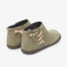 Camper Olive Green Casual Shoes Womens - Peu Online Ireland | AEFKV9547